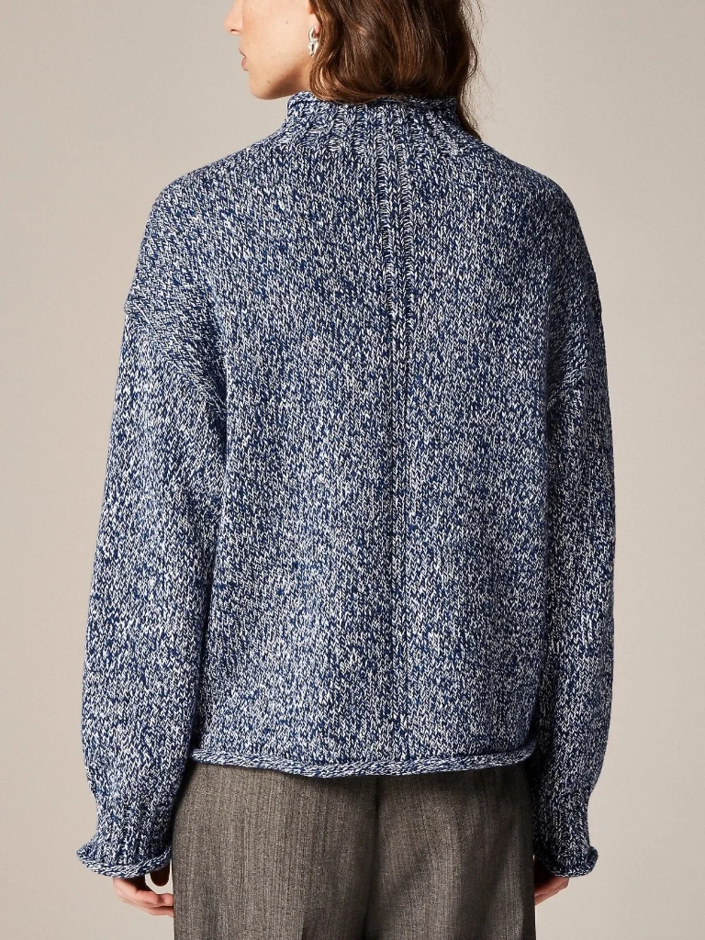 NWT J.Crew Marled 2025 Rollneck Sweater